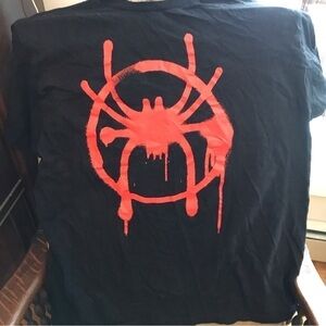 Marvel Spider-Man T shirt. Black.  Size XL. Unisex.